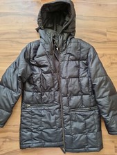 Jacke, Daunen, Winter, Kapuze, Damen, 34, yessica/c&a, Schwarz