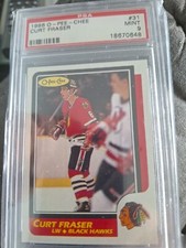 1986-87 O-pee-chee #31  Curt Fraser Psa 9