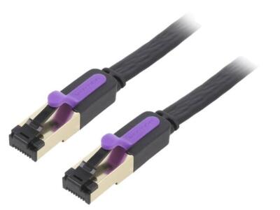 ICABD Patch cord U/FTP 7 Line Cu PVC schwarz L: 05m 30AWG VENTION