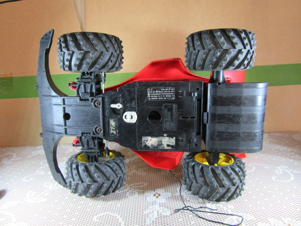 A316 Giocattolo RC Nikko Singapore Buggy Bros II Corsa Off Di Rosso Corsa 1:16 - Immagine 3 di 4