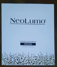 NeoLumo Natural Glow Nail Kit OCEAN New In Box