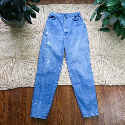 Vintage Distressed Bleach Sunset Blues 