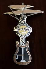 Hard Rock Cafe Florence 2011 Grand Opening Very Rare Pin Spilla