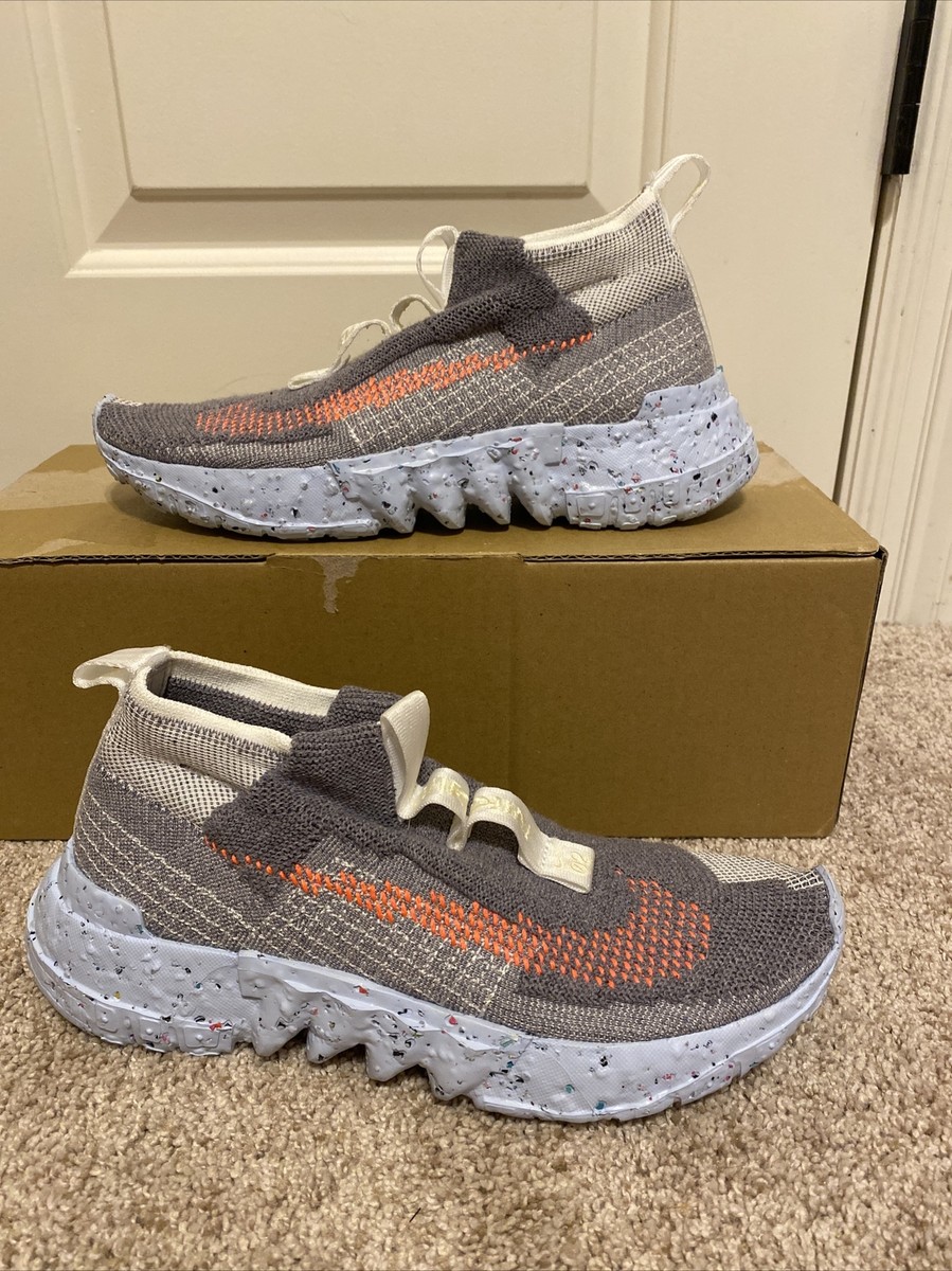 Nike Space Hippie 02 Men's Size 9 Grey Crimson CQ3988-001 This Is