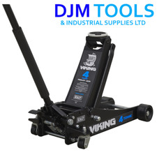 Sealey 4040TB Viking Tyre Bay Trolley Jack 4 tonne Low Entry Rocket Lift Garage 