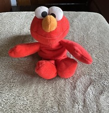 Vintage 1997 Sesame Street Jim Henson Tyco ELMO Plush Doll GUC Has Tags 8