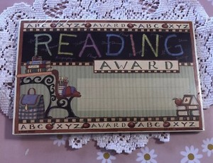 Susan Winget Teacher Created Materials  25 Reading Awards NIP