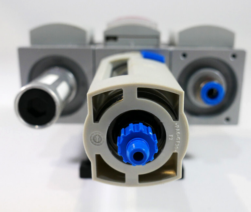Festo Wartungseinheit | MS4-EM1-1/4 | MS4-LFR-1/4-D7-E-R-M-AS | MS4-FRM-1/4 - Bild 3 von 4