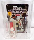 Vintage R5-D4 Kenner Star Wars Complete Figure With 21-Back Card & Acrylic Case