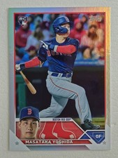 2023 Topps - Masataka Yoshida #471 Rainbow Foil (RC)
