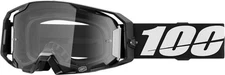 100 Percent Armatic Goggle Black with Clear Lens 100% 50059-00001