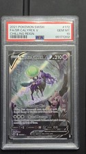 Pokemon - Shadow Rider Calyrex V ALT ART  172 *GEM MINT PSA 10* Chilling Reign  on eBay