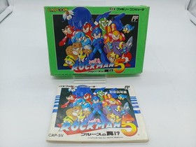 Famicom Software Model Number Rockman5 Capcom FJ776