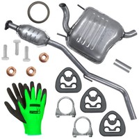 Polmo Endtopf Auspuff FüR Mercedes-Benz C W202/S202 1.8 2.0 Kombi Limo 95-96