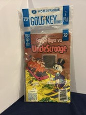 GOLD KEY COMICS SEALED 2 PACK DISNEY UNCLE SCROOGE Vs Beagle Boys #9 Donald #470
