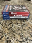 PS4 Games Lot UFC 3 The Show 22 Metal Gear Solid