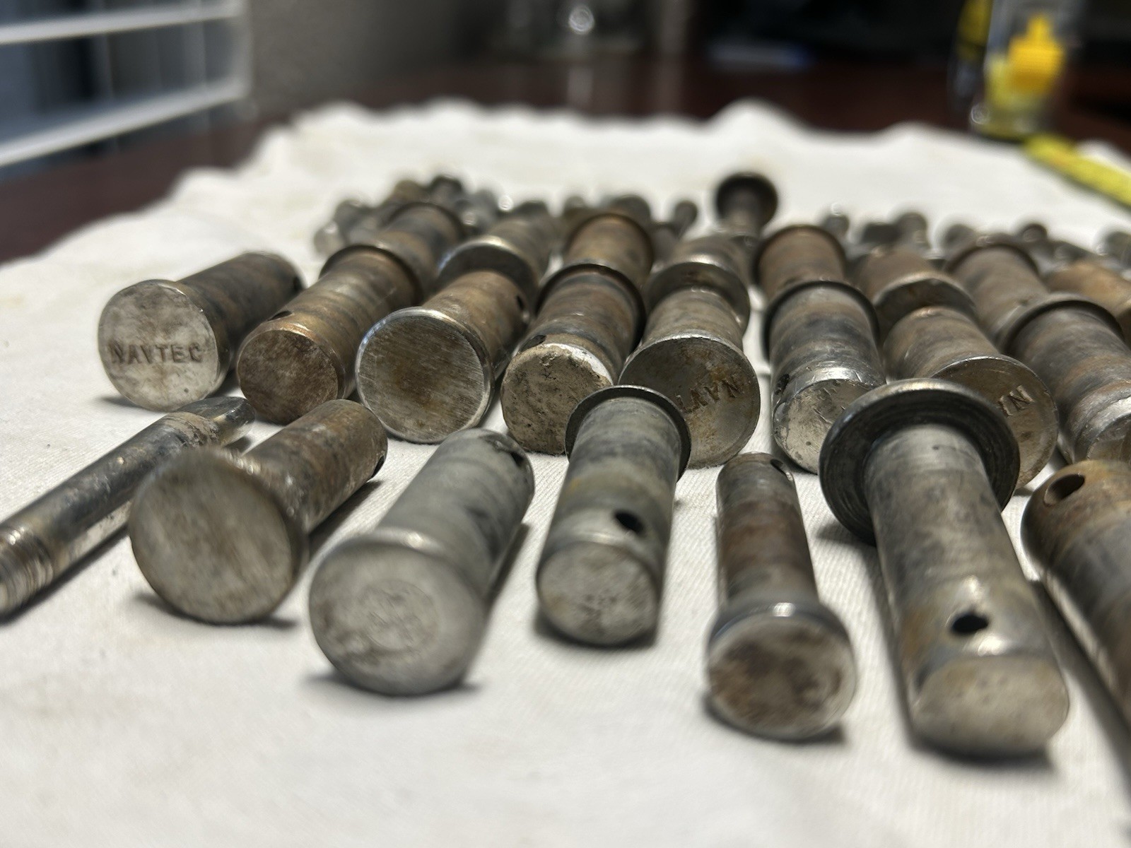 Lot of (69) Stainless Steel Random Assortment Sailboat Turnbuckle Pins Rigging