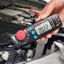 Dc Current Clamp Meter 6000 Counts Digital Multimeter Amp Continuity Ohm Hz Live