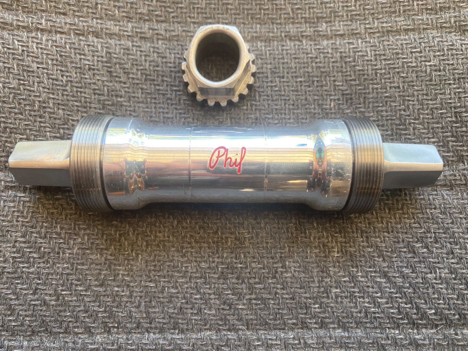 PHIL WOOD Fat Bike 100 x 150 Bottom Bracket + Tool