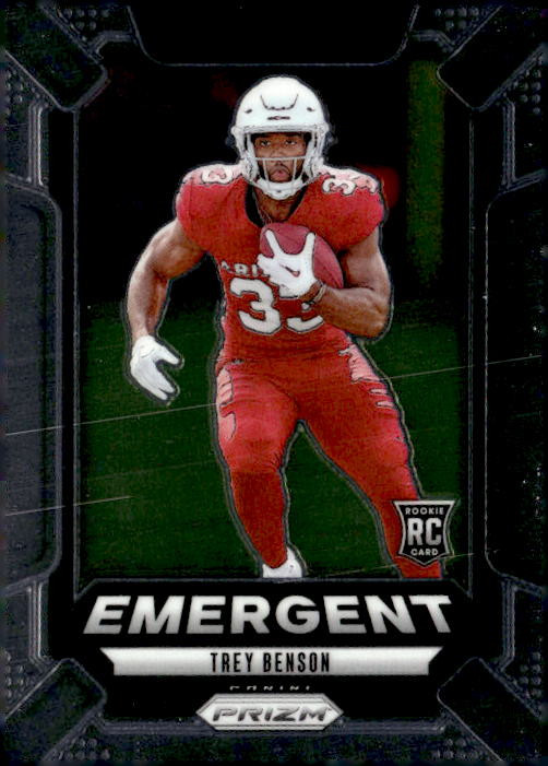 2024 Panini Prizm #17 Trey Benson Emergent