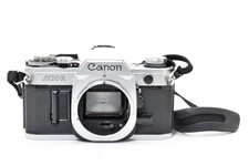 Near Mint Canon AE-1 Silver 35mm SLR Film Camera Body Only From Japan 2312