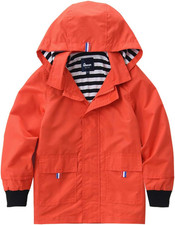 Boys Girls Waterproof Hooded Jackets Cotton L...