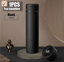 Smart Insulated Mug Stainless Steel Vacuum Cup Thermos Bottle LED Display 500ml
