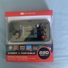 My Arcade Gamer V Portable Gaming System 220 Retro Games 8 Bit New NIB NIP