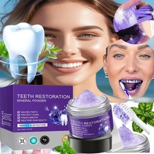 Dental Restoration Mineral Powder, Mineral Tooth Powder, Teeth Whitening HOT US~