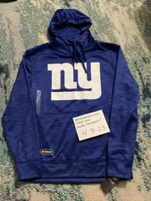 NWT NFL Team Apparel New York Giants Combine Hoodie Men  s Sz S FREE SHIPPING 