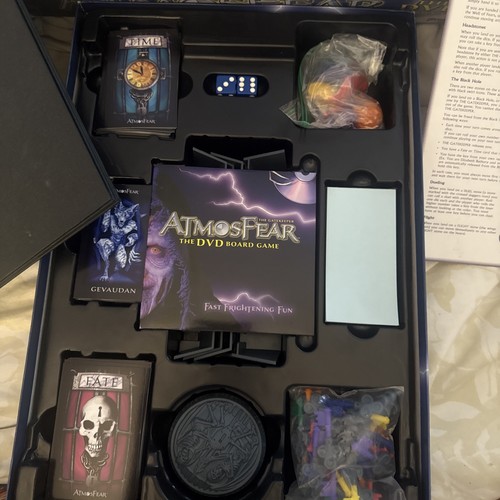 ATMOSFEAR THE GATEKEEPER DVD JUEGO DE MESA ¡Completo! Diversión rápida aterradora RARA - Imagen 3 de 5
