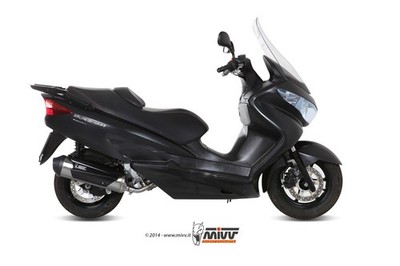 16412-Escape moto completo posicion STANDARD compatible con SUZUKI BURGMAN 200