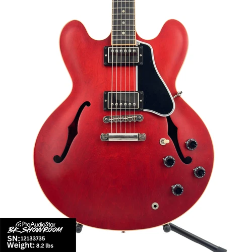 Used Gibson 2013 ES-335 Semi-Hollowbody Guitar - Satin Cherry w/OHSC