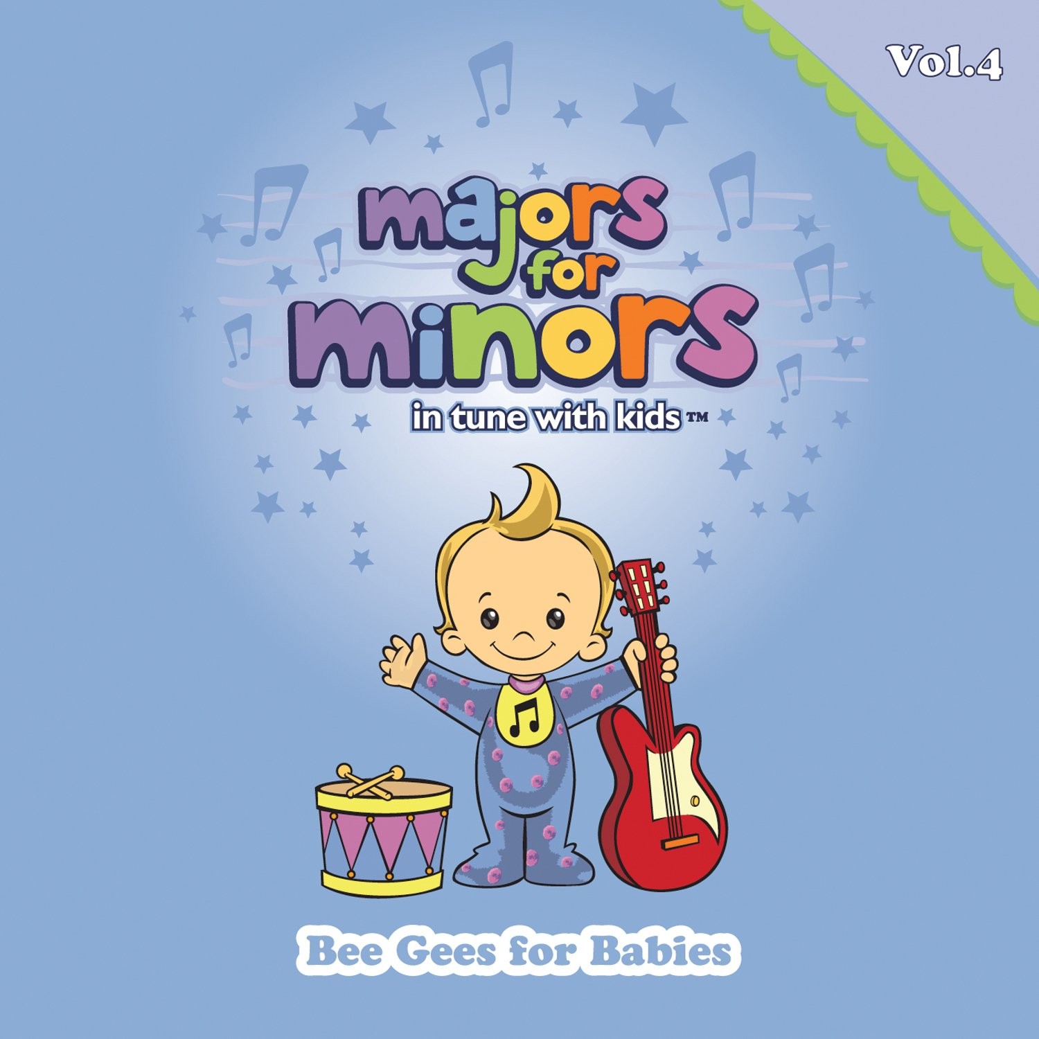 Majors For Minors Bee Gees For Babies (CD)