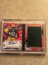 2024 Topps Inception - Rookie Autograph Booklet Marshawn Lloyd Genesis /20