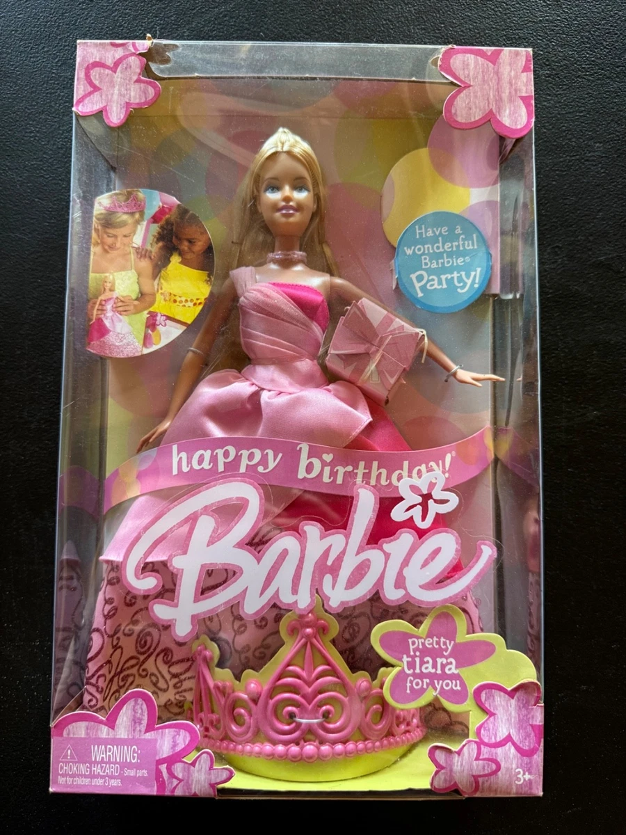 Happy Birthday Barbie 2004 Year Manufactured Barbie Dolls & Doll