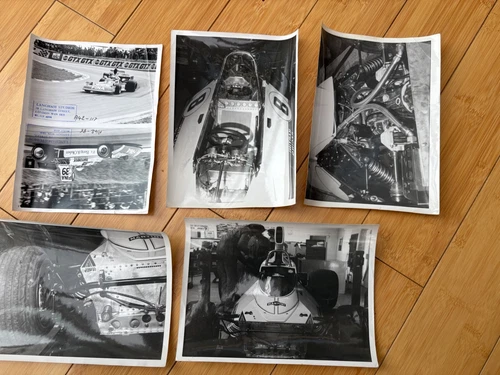 VINTAGE LANGHAM STUDIOS MATCHBOX GTX MARTINI FINA BANG & OLUFSEN RACE CAR PHOTOS