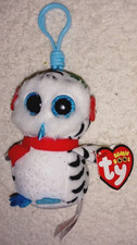 TY Beanie Boo "Nester" The Owl  Key/Backpack Clip