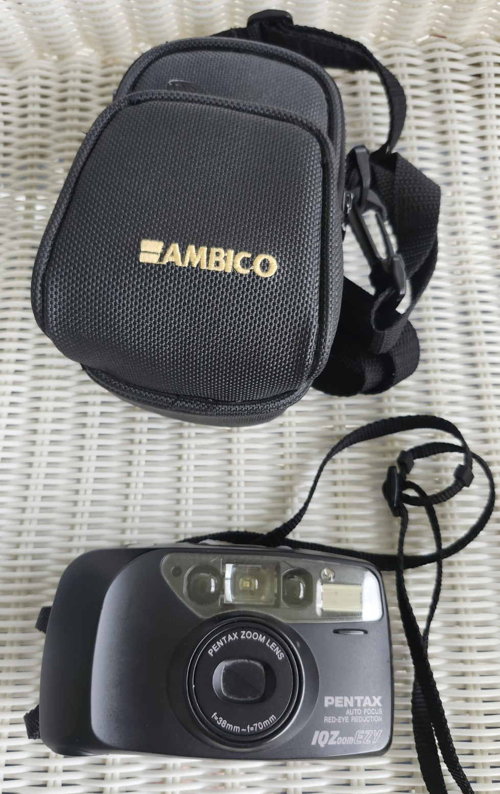 PENTAX IQZoom EZY AUTO FOCUS POINT & SHOOT FILM CAMERA 35mm Tested Working