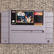 JVC Super Star Wars Nintendo SNES Game Cartridge NTSC-U/C Star Wars Series