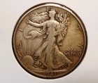 1941-S 50C Walking Liberty Half Dollar - VF Condition - Family Collection - 185