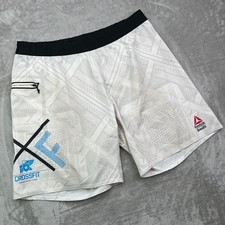 Reebok CrossFit Training Shorts Mens Large Wh...