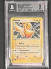 2003-08 Pokemon Nintendo Promos Black Star PIKACHU EX SERIES TIN BGS 9 MINT