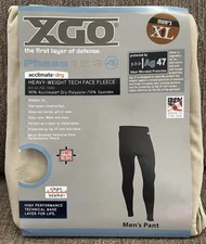XGO Mens 2XL Heavyweight Tech Face Fleece Phase 4 Pants Tan Desert Sand NEW