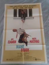 Buddy Buddy Original 1981 27x41 1 Sht Walter Matthau Jack Lemmon Billy Wilder 