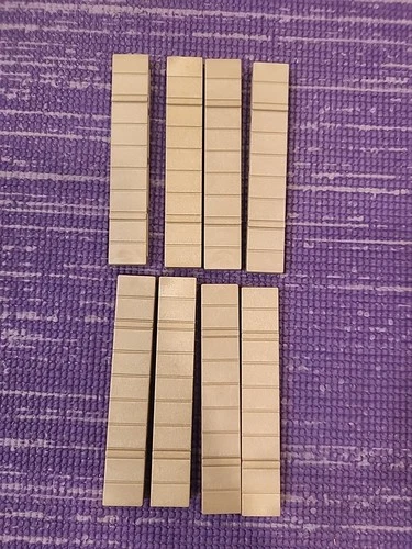 Vintage Playmobil Castle Wall Connectors Lot of 8