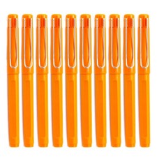 Orange Pens - Weatherproof Black Ink, 0.5 Extra Fine Point Tip, 10 pack 125 ...