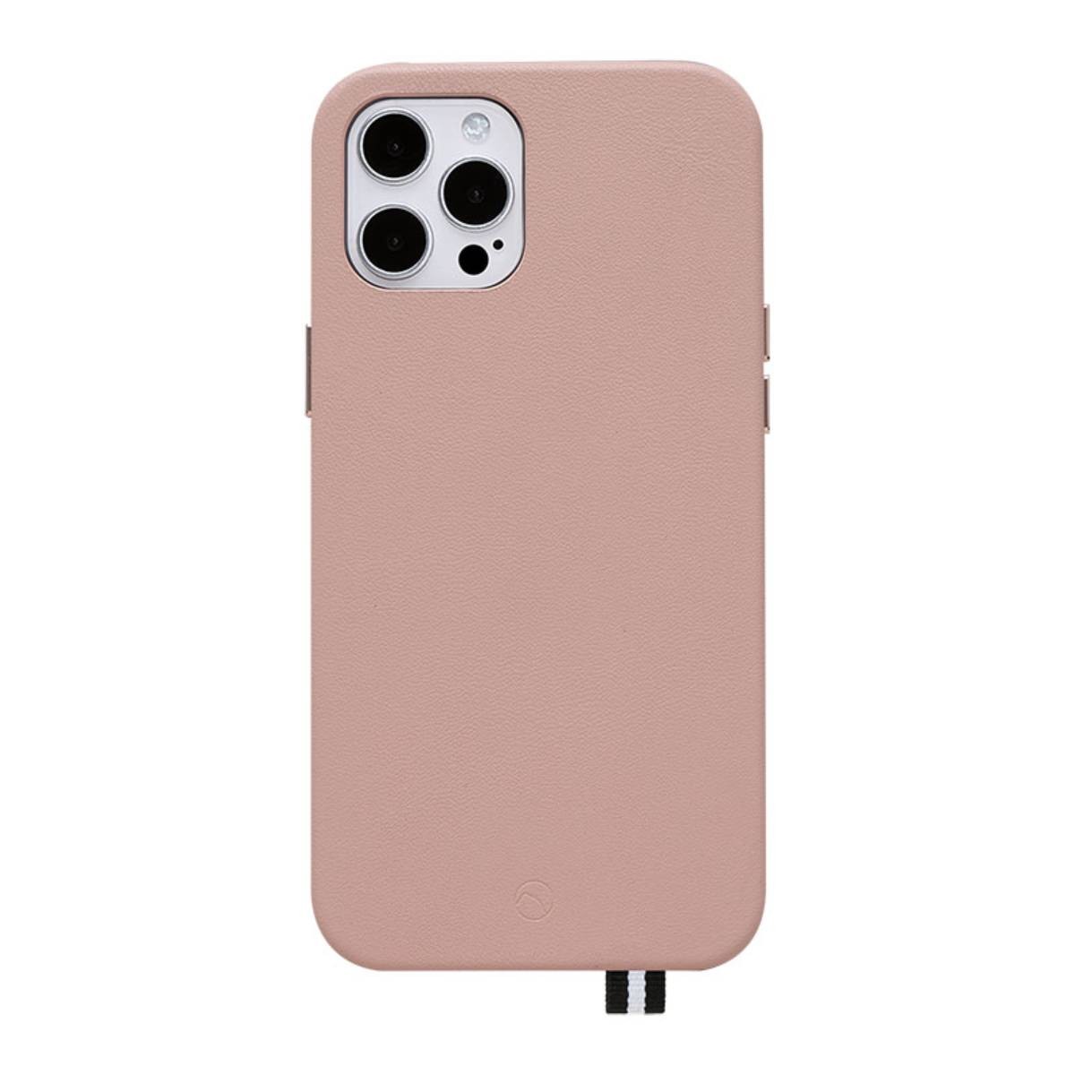 Coque iPhone 12 Pro Max en cuir véritable élysée rose de luxe ARTEFAKT