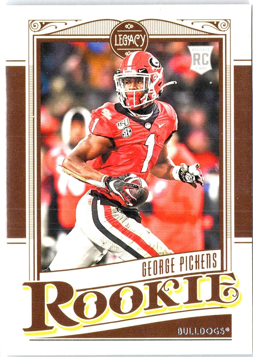 2022 Panini Chronicles Draft Picks #23 George Pickens Legacy Rookies Red #/149