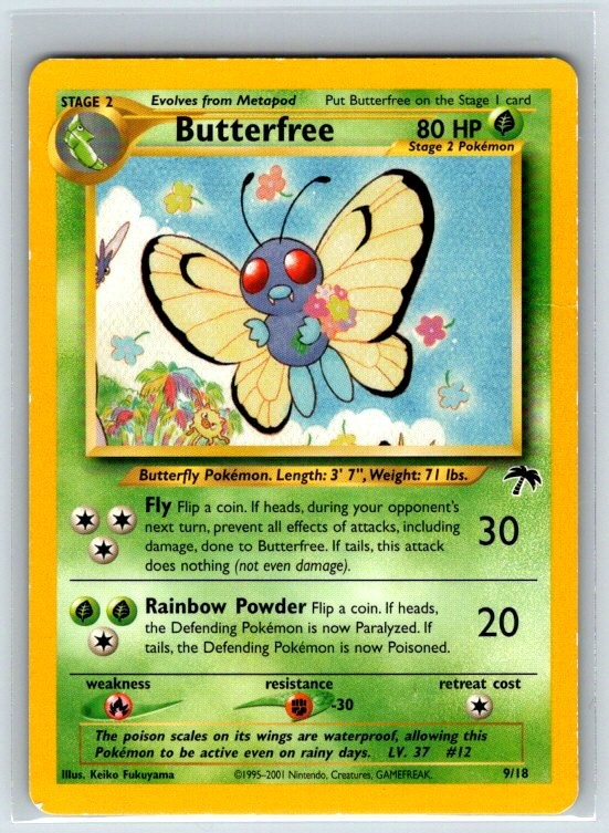 Butterfree 9/18 Southern Islands MP